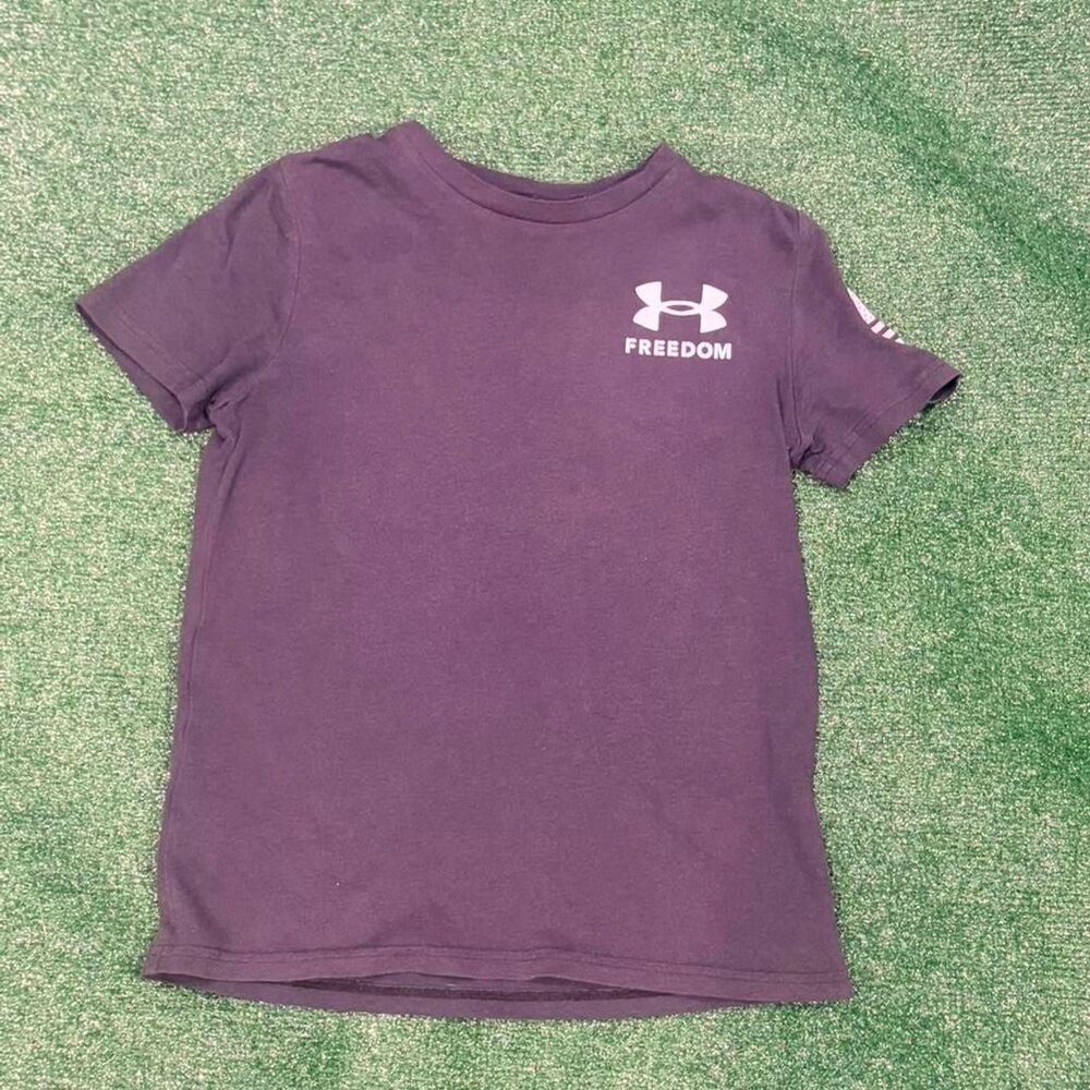Under-armour Purple and Grey T-shirt